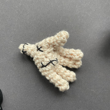 Wednesday amigurumi doll