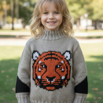 Tiger Sweater and Hat