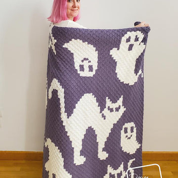 A Ghoul's Best Friend Blanket