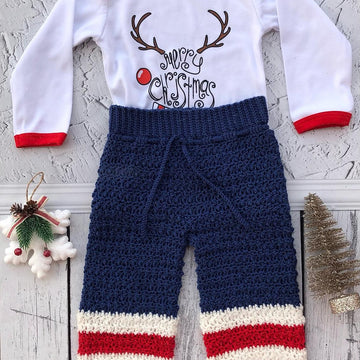 Christmas baby pants and shorts.