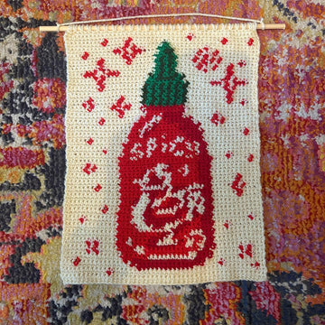 Spicy Hot Sauce Tapestry