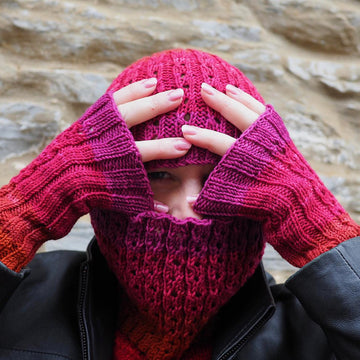 I Love A Theme Fingerless Mitts