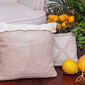 Bloom Pillow Cover Crochet