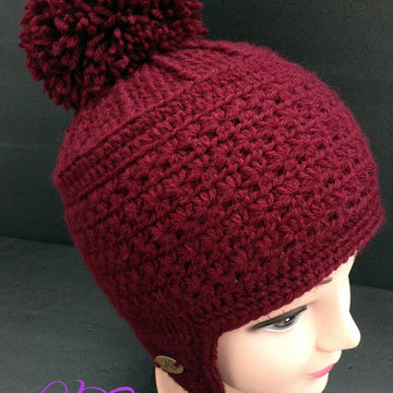 Beanie Hat Crochet Pattern for 3-4 Years Old Kids