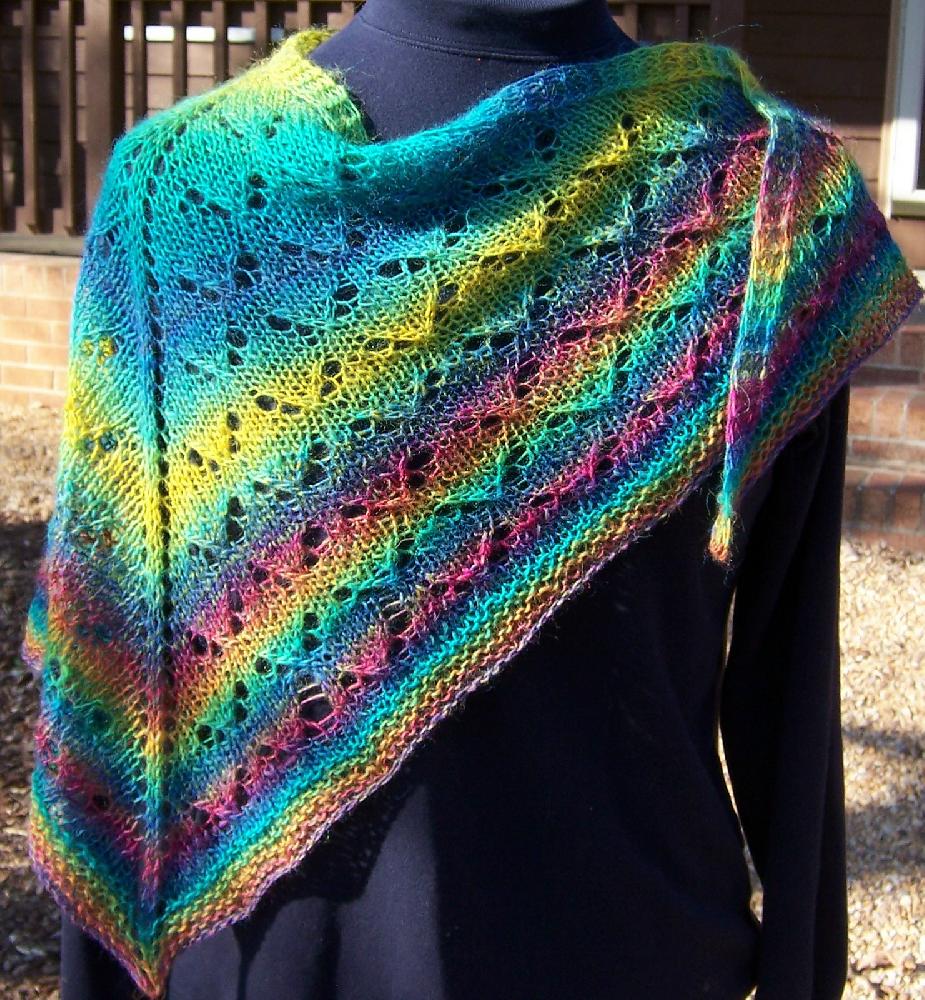 Flight Formation ... a shawl