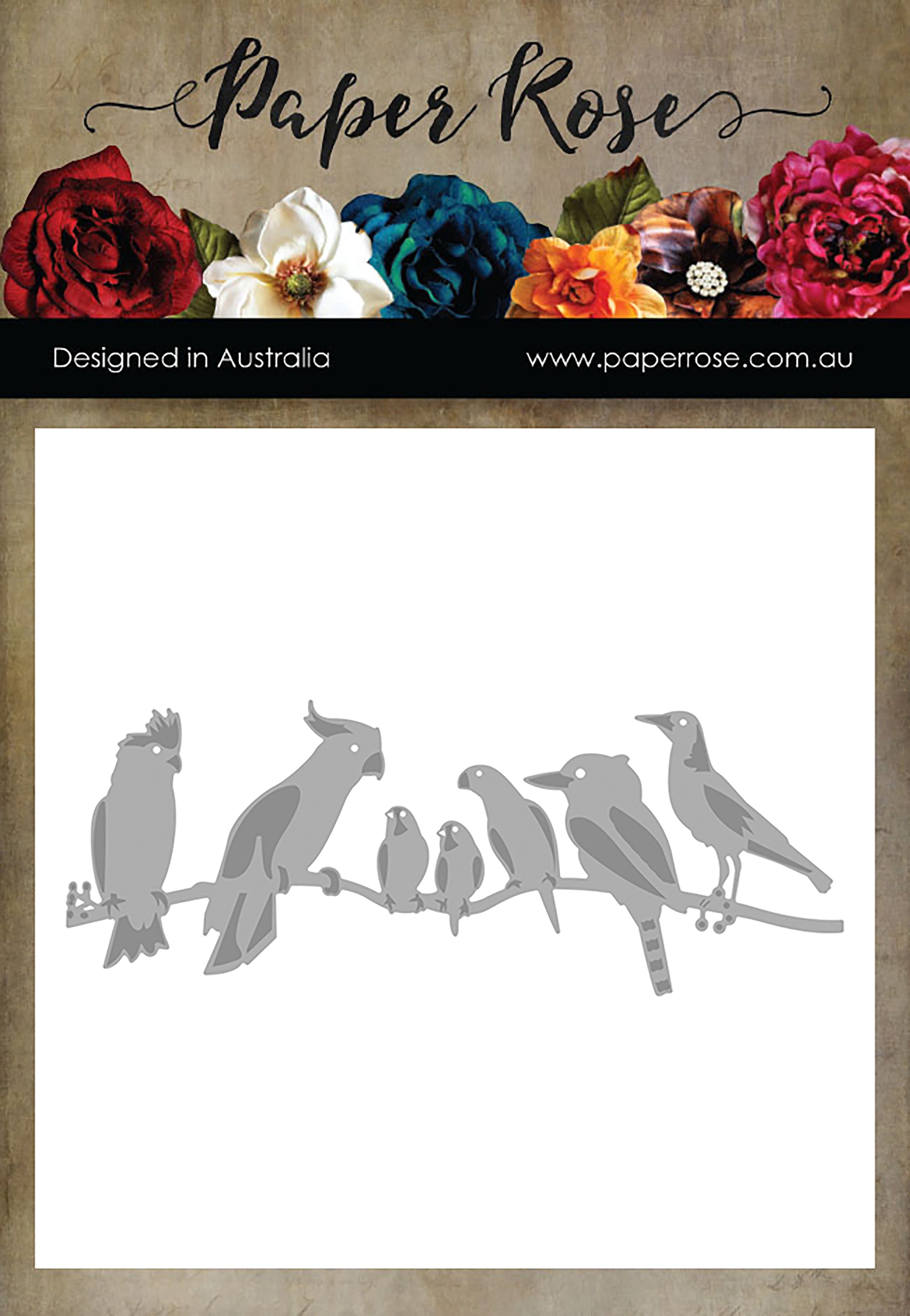 Paper Rose Dies - Australian Birds