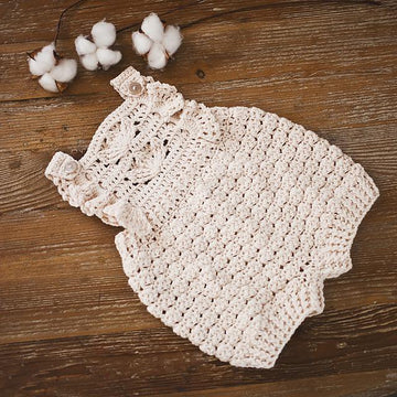 White Lily Romper