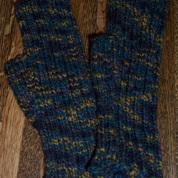 Cobblestone Fingerless Mitts