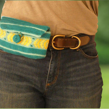 Chevron Belt Bag