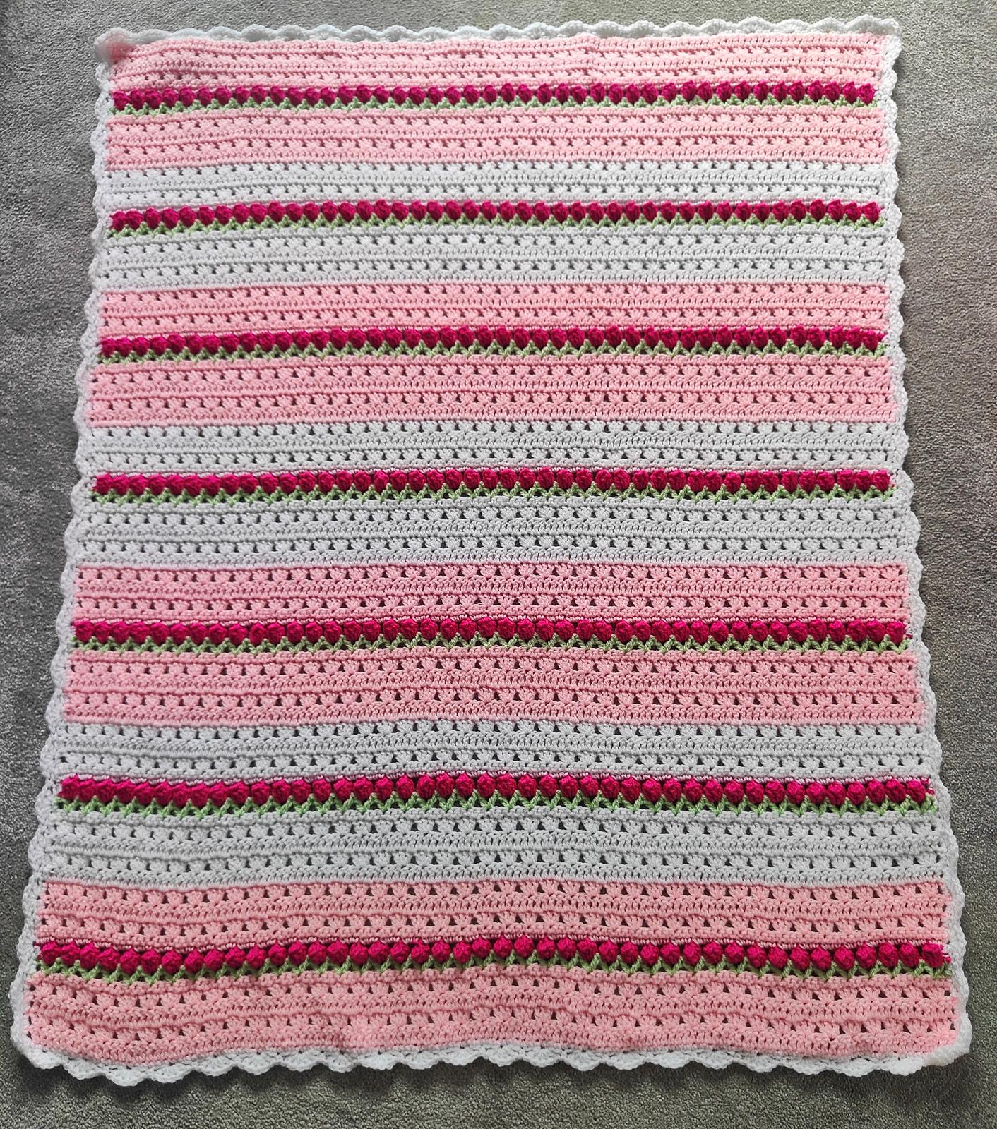Granny's Tulips Blanket