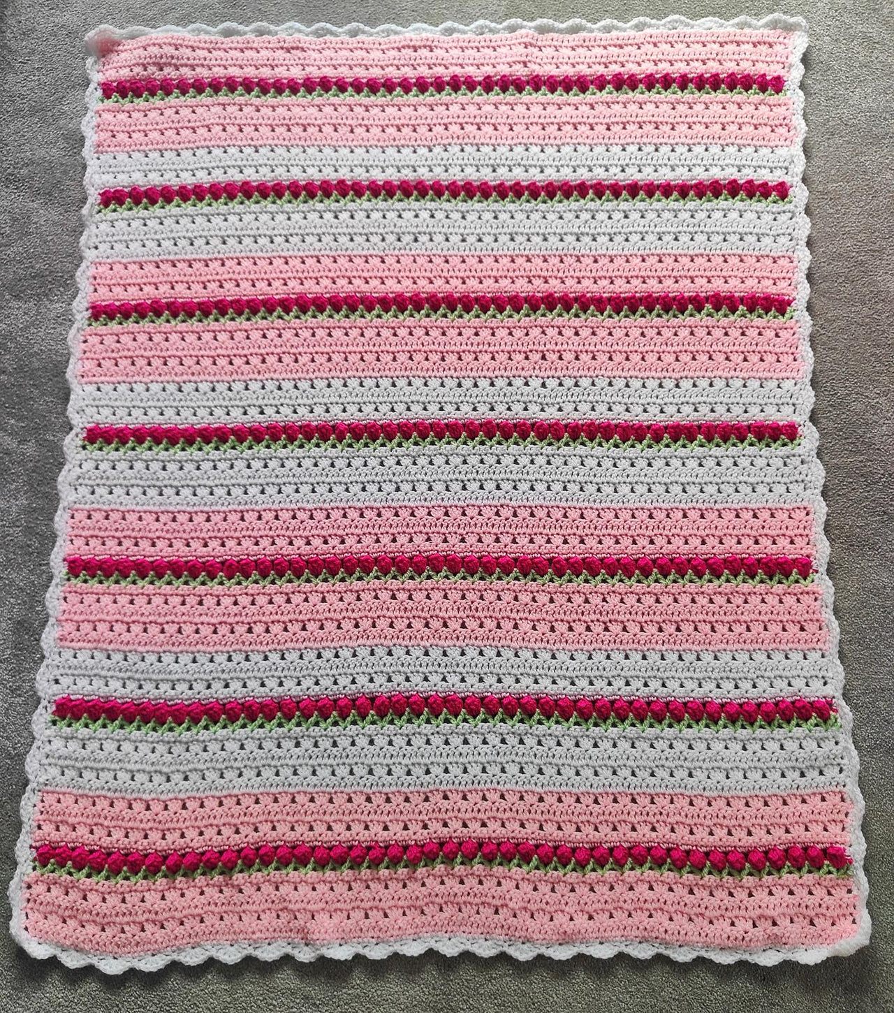 Granny's Tulips Blanket