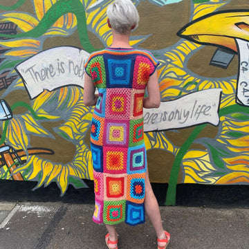 Over The Rainbow Granny Dress