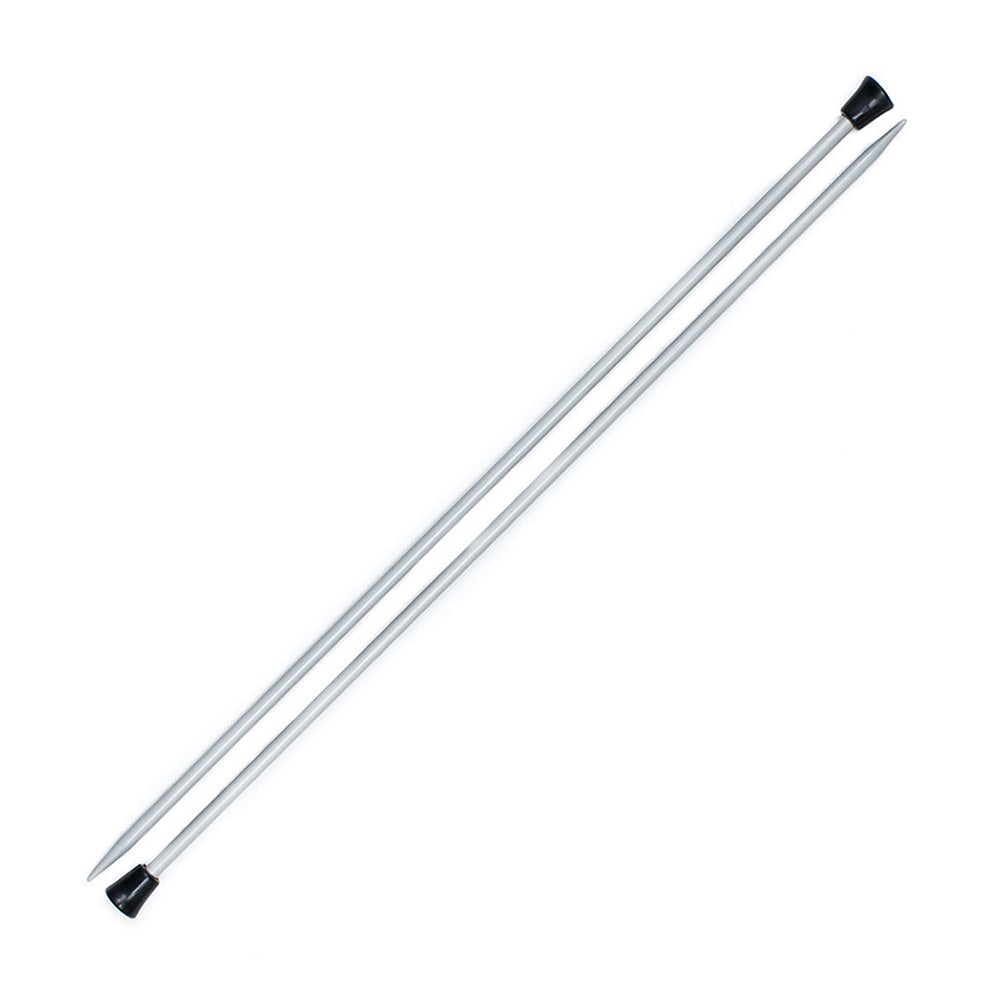 KnitPro Basix Aluminum Single Point Needles 35cm
