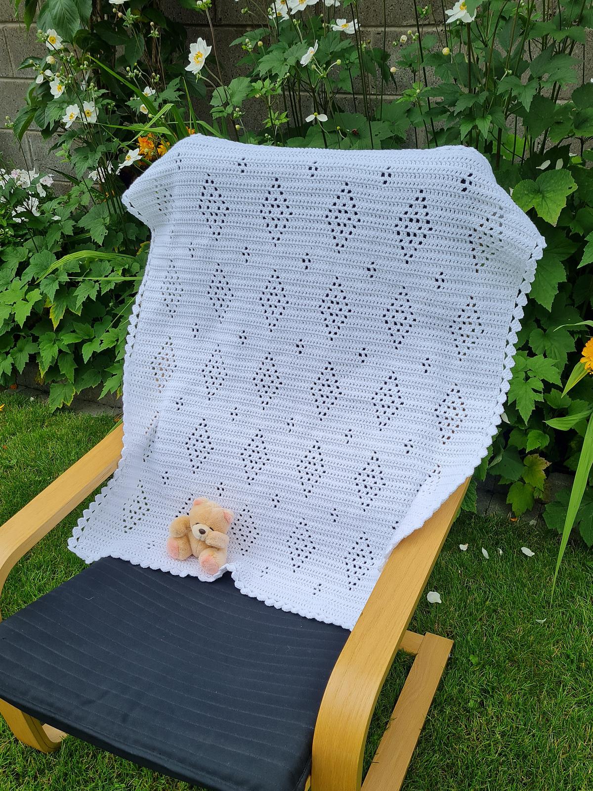 Crystals Filet Blanket