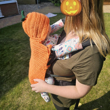 Pumpkin Baby Carrier Cover