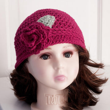 Rose Baby Hat