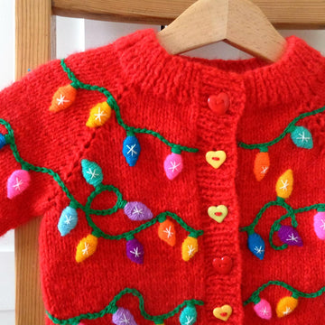 Christmas Lights Cardigan