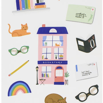 The Happy Planner Sticker Sheets 8/Pkg - Bookish, 191/Pkg