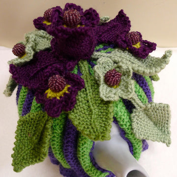 Wild Violets Tea Cosy