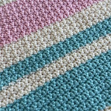 Pastel Stripes Baby Blanket