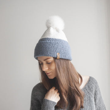 Set: Double Brim Hat & Brioche Scarf + Video