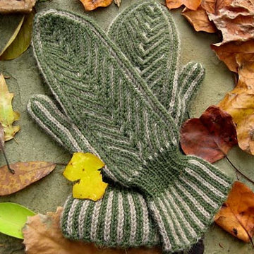 Braided Rein Mittens