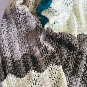 Yarn Cakes Shetland Lace Scarf