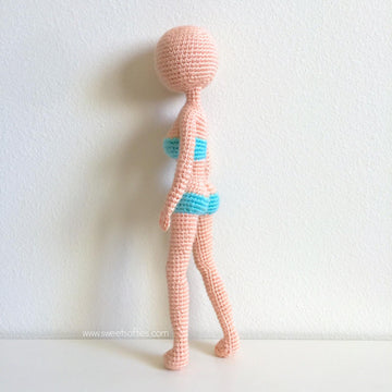 Supermodel Female Girl Doll Body Base