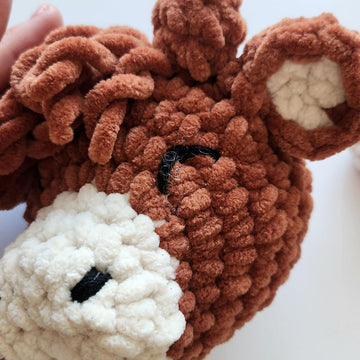 Highland Cow Cuddle Lovey