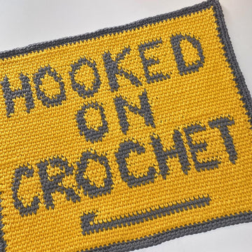 "Hooked" Wall Hanging