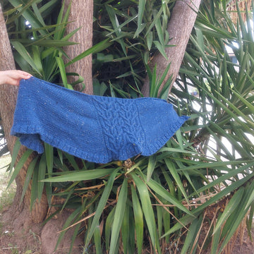 Blue frills