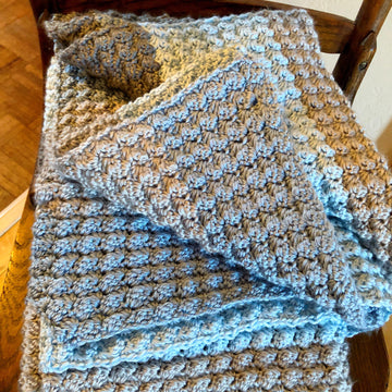 Harbor Mist Incredibly Easy Blanket Pattern