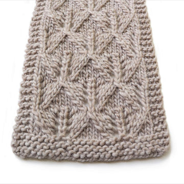 Loopy Leaf Scarf