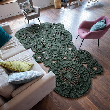 Rug LaceSunflowers