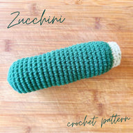 Zucchini Crochet Pattern
