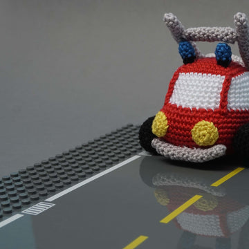 Crochet Pattern for the Car and Fire Truck!