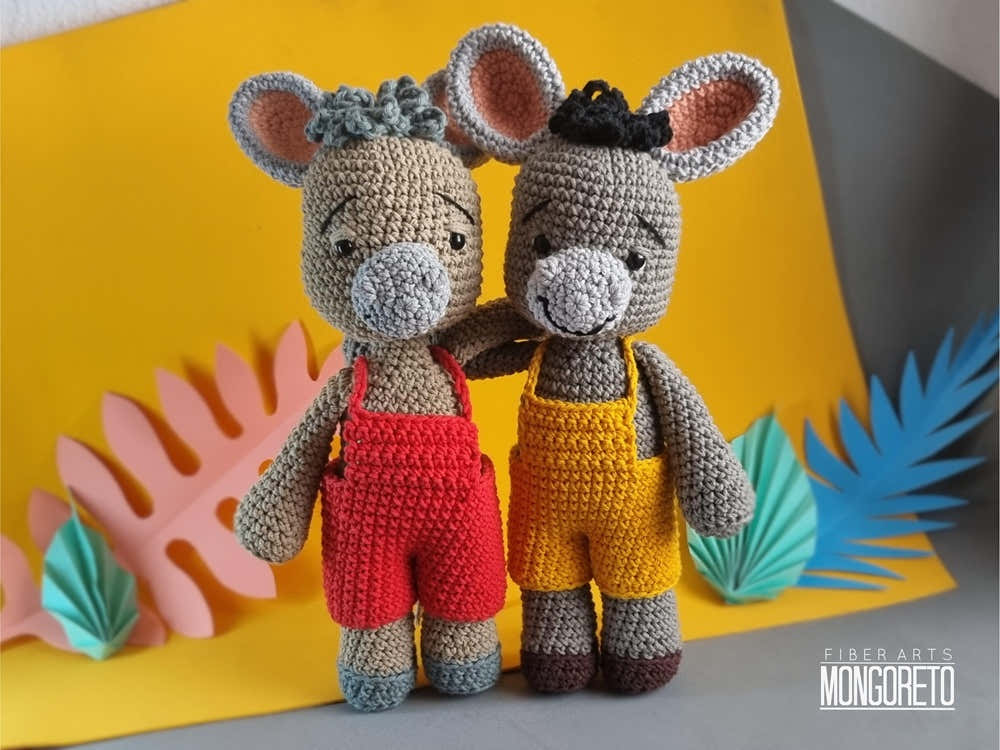 James Donkey amigurumi patternJames Donkey amigurumi pattern