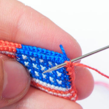 American Flag Keyholder