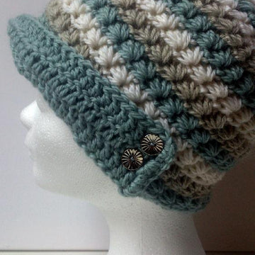 Starry Starry Night Hat - Bonus Pattern: Matching finger less gloves - Star Stitch Hat