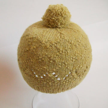 Champagne Queen Knit Hat