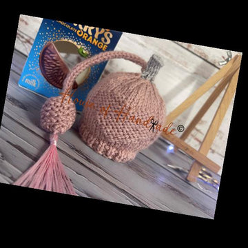 Perfume Bottle Chocolate Orange Cover Knitting Pattern