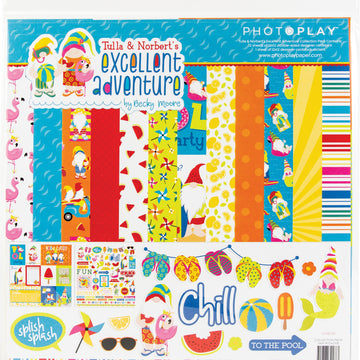 Photoplay Paper PhotoPlay Collection Pack 12"X12" - Tulla & Norbert's Excellent Adventure