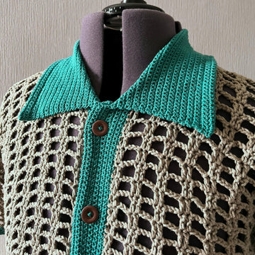 Two Yarn Mesh Shirt