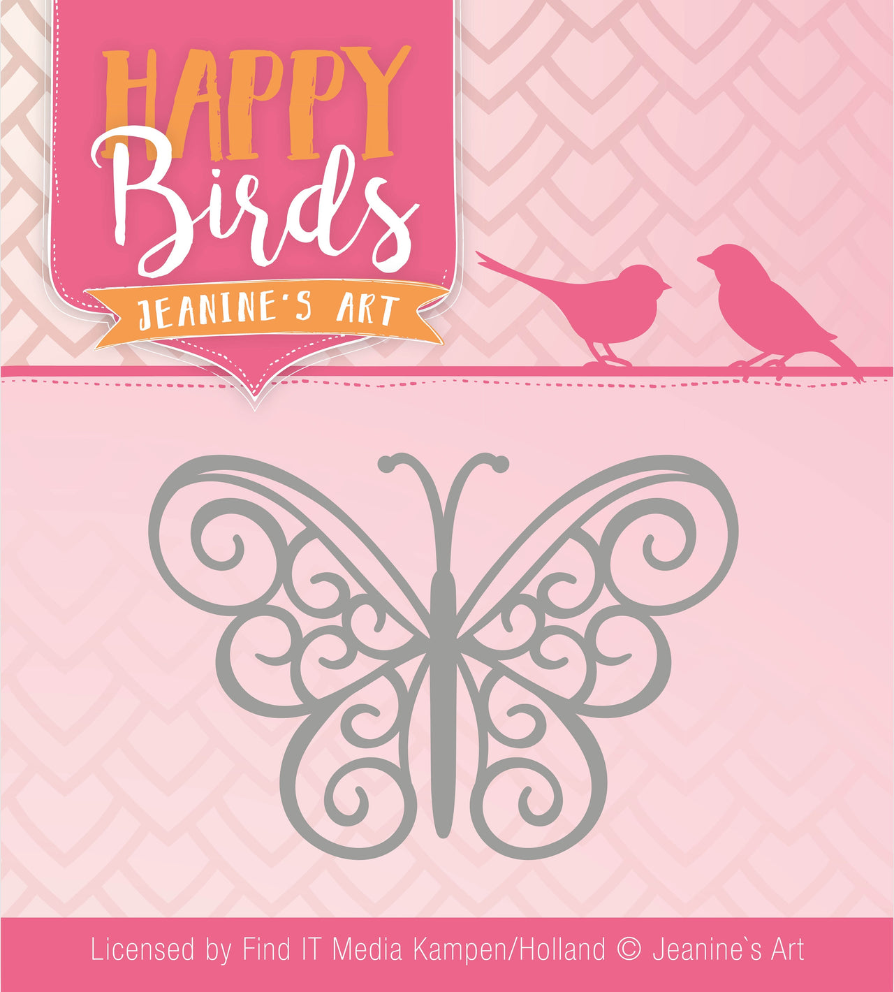 Find It Trading Jeanine's Art Die - Happy Butterfly, Happy Birds