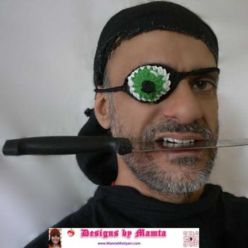Crochet Pirate Eye Patch Pattern For Adults And Kids