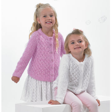 Children's Jackets in James C. Brett Bubbalicious DK - JB538 - Leaflet