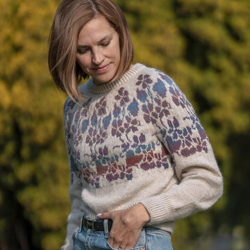 Sweet Violet Sweater