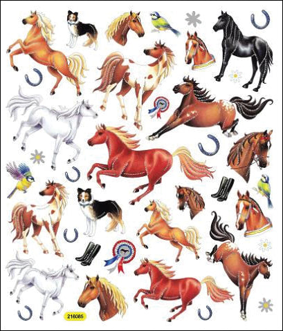 Tattoo King Sticker King Stickers - Thoroughbred Horses