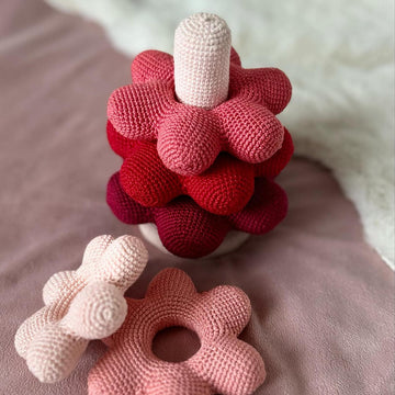 Flower - baby stacking toy