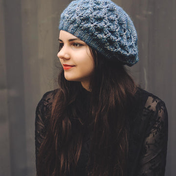 Fern Beret Knitting Pattern
